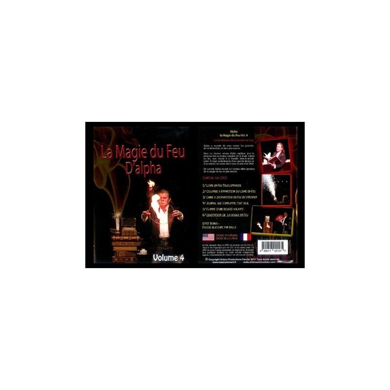 Alpha Fire Magic DVD vol.4 - La Magie du feu